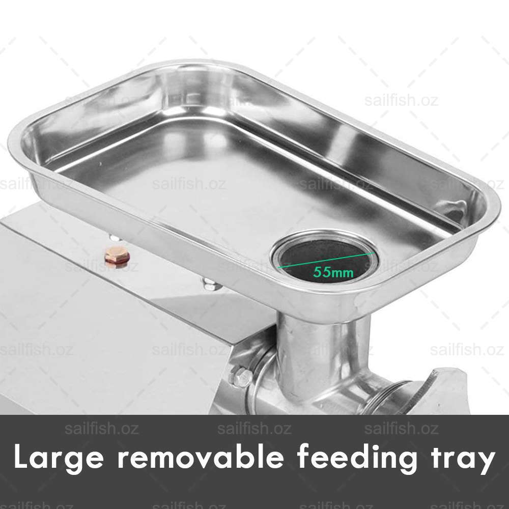 1500W Commercial Meat Grinder Electric Mincer Sausage Filler Maker