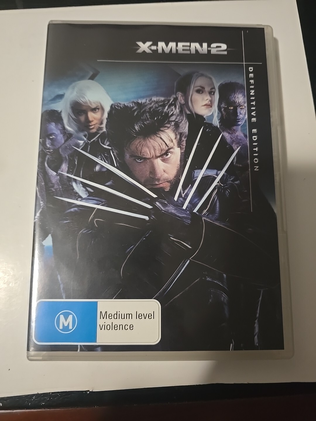 X-men 2 sci-fi action 2-disc DVD movie Hugh Jackman 2007.