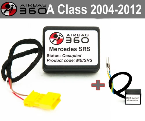 Mercedes SRS A Class 04-12 Passenger Seat Mat Occupancy sensor emulator bypass