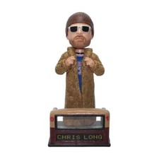 Chris Long Philadelphia Eagles Fur Coat Parade Super Bowl Bobblehead NFL