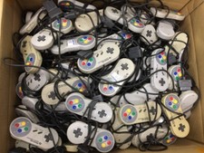 As is For Parts Lot 125 Nintendo Super Famicom Controller SFC SNES Official NTSC