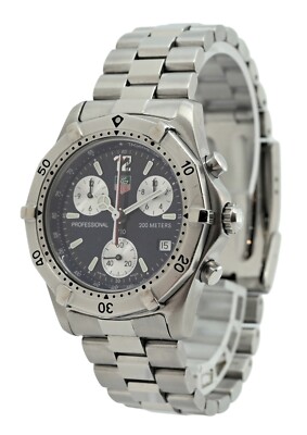 時計 3-1965 Tag Heuer professional CK1112 TAG Heuer 2000 Blue Men's Watch - CK1112 for sale online | eBay