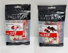 Nanoblock NBC-223 NBC-224 Wakin Goldfish white, Black Kawada Micro NEW