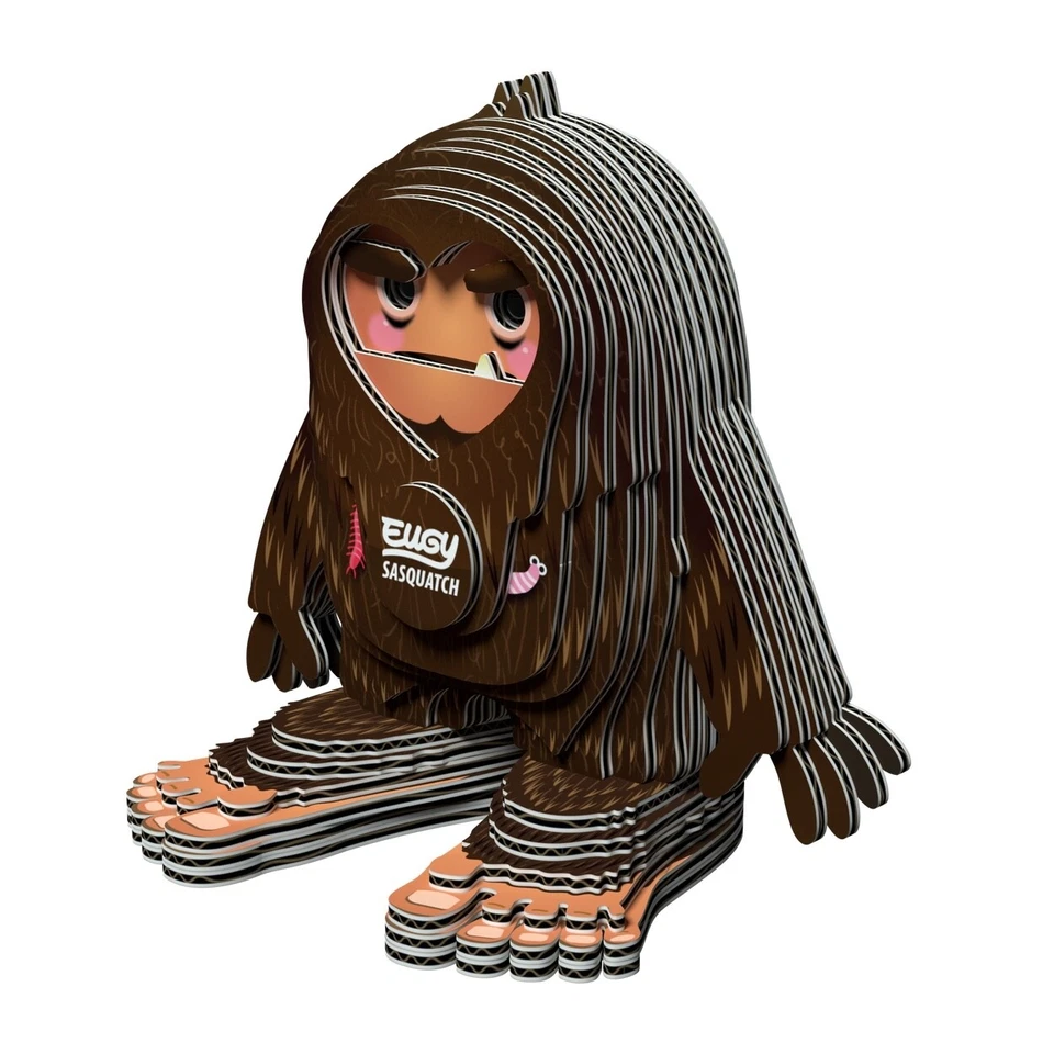 Eugy Sasquatch 3D Puzzle - Image 3 of 4