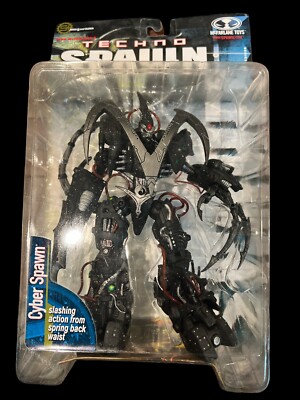 McFarlane+Toys+Techno+Cyber+Spawn+Action+Figure+Series+15+1999 for