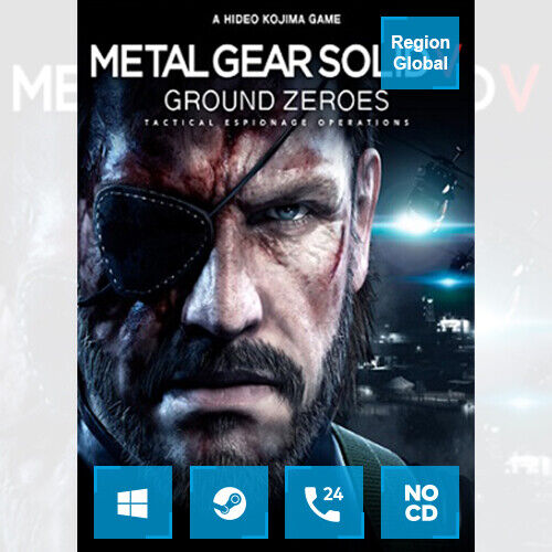 Metal Gear Solid V 5 Ground Zeroes for PC Game Steam Key Region Free - Picture 1 of 1
