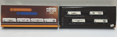 メルクリン mini-club 2022 ToyFair 白箱 MARKLIN Z MINI CLUB 8208 FOUR BEER FREIGHT CARS - NIB | eBay