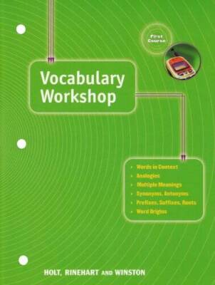 Elements of Language: Vocabulary Workshop Grade 7 First Course - GOOD