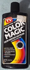 Vintage Turtle Wax Color Magic With Urethane Any Shade Black Vehicle, 90% Full