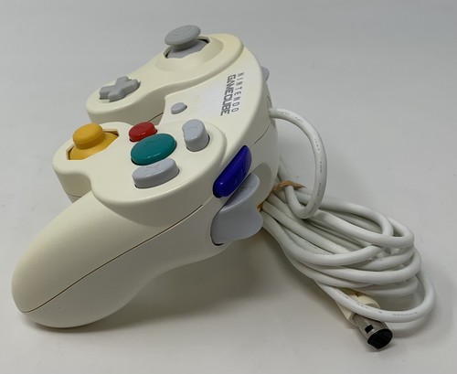 Nintendo GameCube Controller White DOL-003 Tested Authentic Original OEM Genuine - Picture 4 of 6