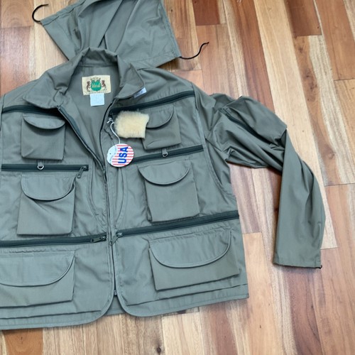 Neu mit Etikett Vintage 1960’s/70’s Ideal Cropped Angeljacke mit Kapuze Gr. XL - Bild 3 von 13