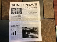 January 1963 Sunoco "Sun News" Marketing Edition Newsletter