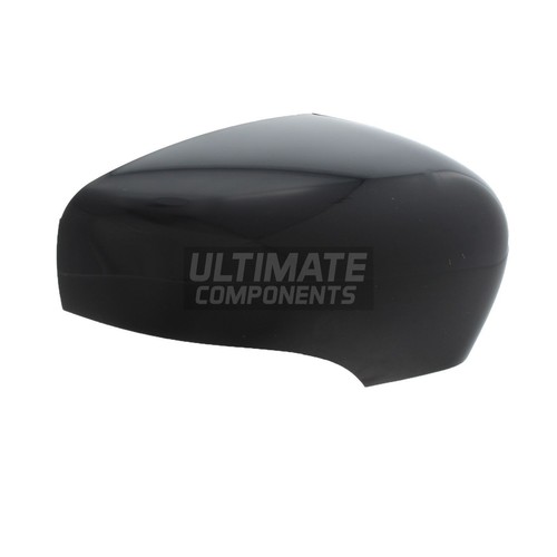 Renault Captur 2013-2020 Wing Mirror Cover Cap Case Polished Black Drivers Side - Picture 12 of 12