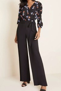 ann taylor black jumpsuit