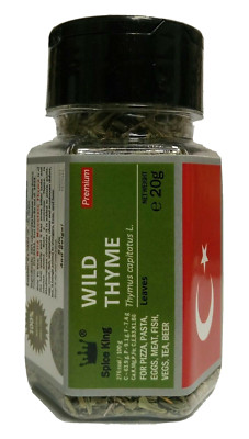 Wild Thyme Dried Leaves Spice King Thymus capitatus Turkish Zahter 20 g 0.70oz