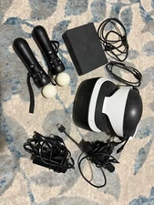 PlayStation 4/5 PSVR Room Scale Headset, Controllers, Camera - All Working