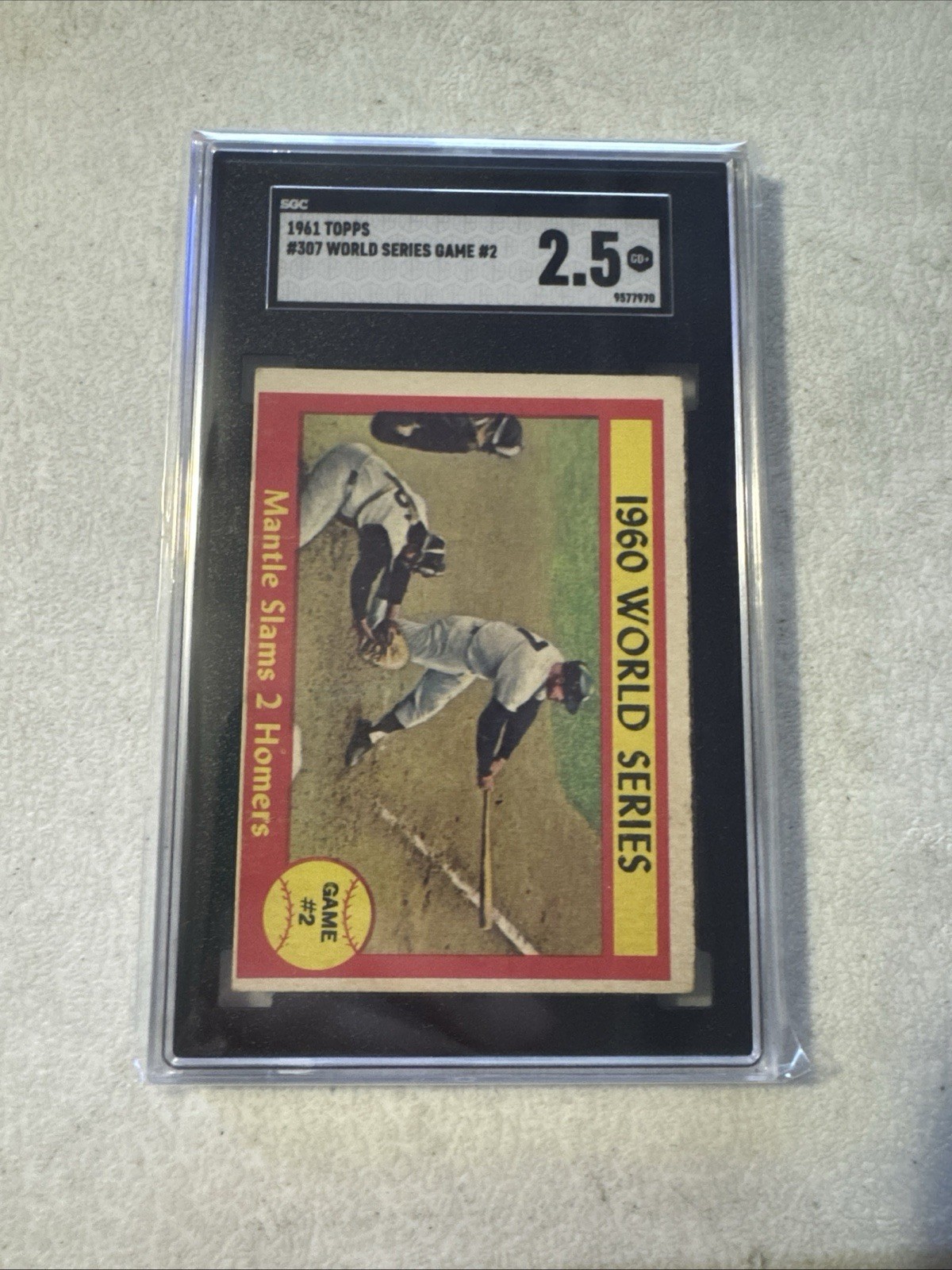1950s-1960s Vintage Baseball & Basketball Card Collection SGC PSA Graded Mantle view 14