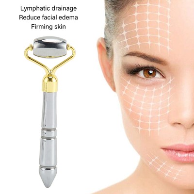 Facial Sculptor Terahertz Energy Stone Acupuncture Gua Sha Face Roller For S BAK