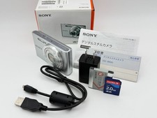 SONY Cyber-shot DSC-W830 Silver Compact Camera With 2GB SD Card From Japan
