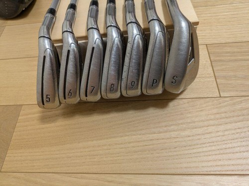 TaylorMade M6 Iron Set 7pcs 5-PW, SW FUBUKI TM6 Flex Stiff - Picture 9 of 14