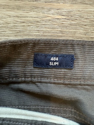 J.Crew 484 Slim Fit Men's Corduroy Pants Gray Size 31x30 - Picture 6 of 12