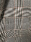 John Weitz for Roos Atkins 60s 70s  3-Piece Plaid Suit 36S 29W USA Union Made — photo 9