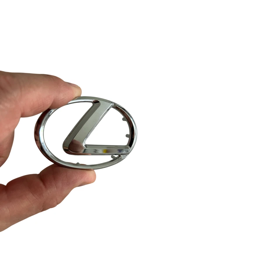 Insignia emblema cromado volante 2,5 pulgadas para Lexus IS 250/350 2006-2013 Foto 2 de 4