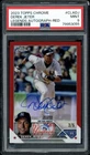 2026 Topps Chrome Black Derek Jeter Red Refractor (PSA 9)
