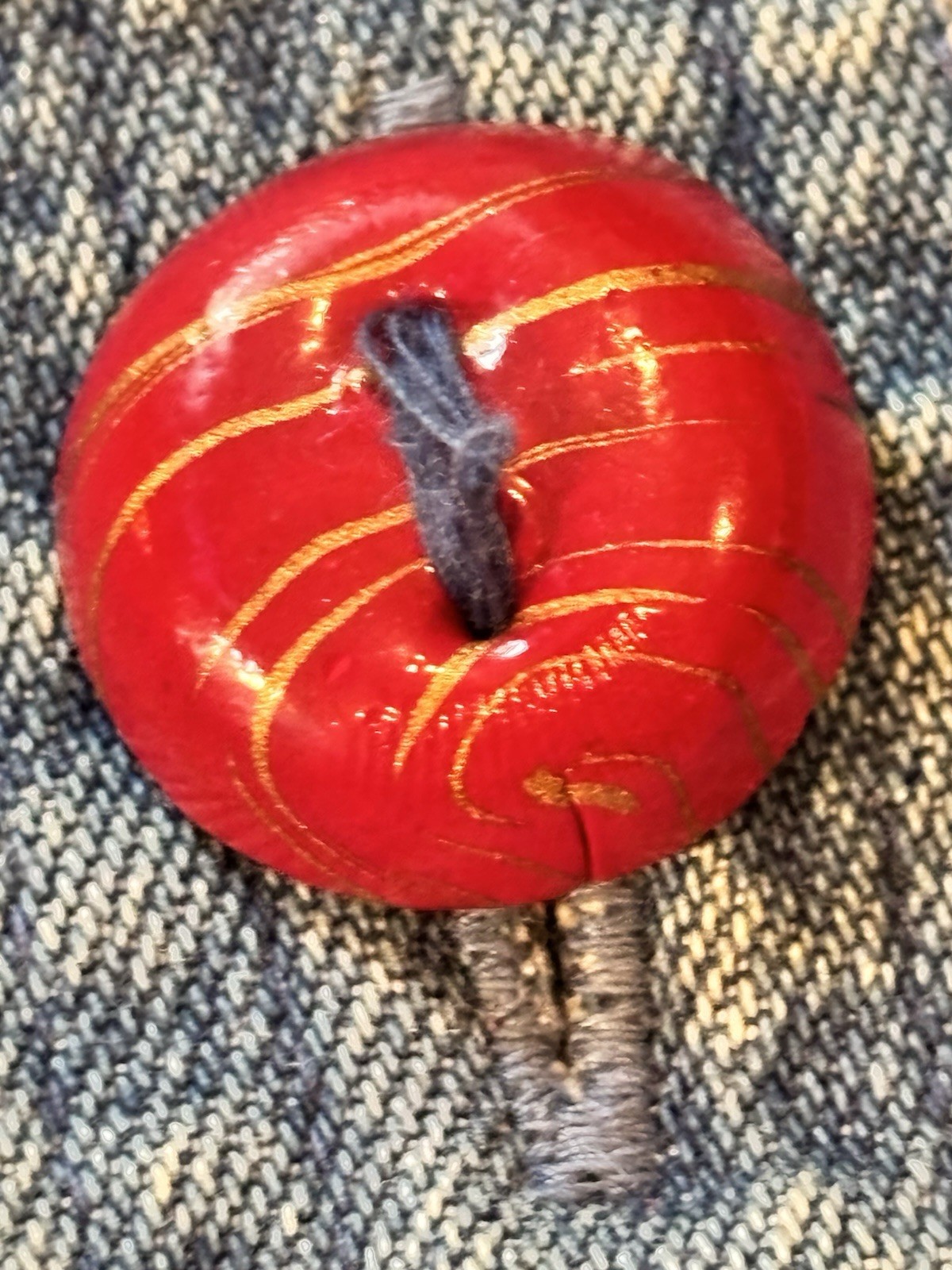 Women’s denim jacket patchwork tribal Embroidered… - image 8