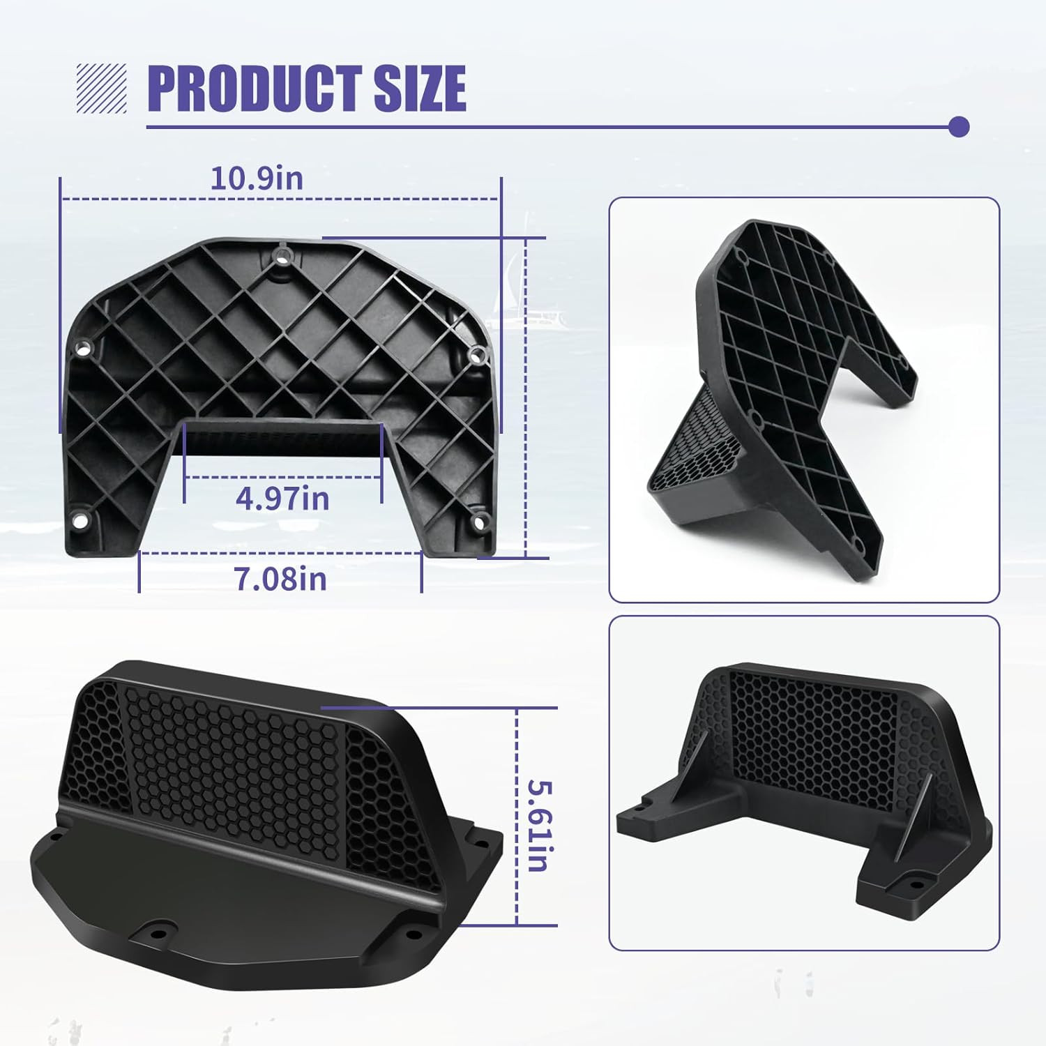 Transom Kayak Motor Mount - Kayak Trolling Motor Mount Compatible with Catch Kay