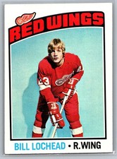 Bill Lochead 1976-77 Topps Detroit Red Wings 122