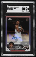 2023-24 Topps Chrome OTE Overtime Elite Karter Knox #A-KKA SGC 9 MINT Auto 10ug