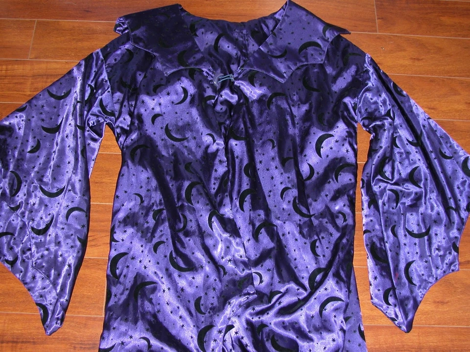 CAPA DE BRUJOS DE MICKEY MOUSE Disfraz de mago Disfraz de Halloween Fiesta Bata ADULTO L Foto 2 de 4