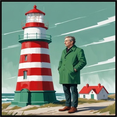 30 Custom Lighthouse Keeper Personalized Address Labels