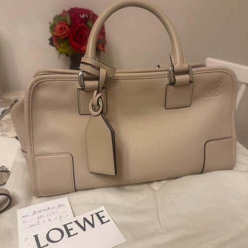 LOEWE Amazona 28 2 Way Handbag Ash 539622