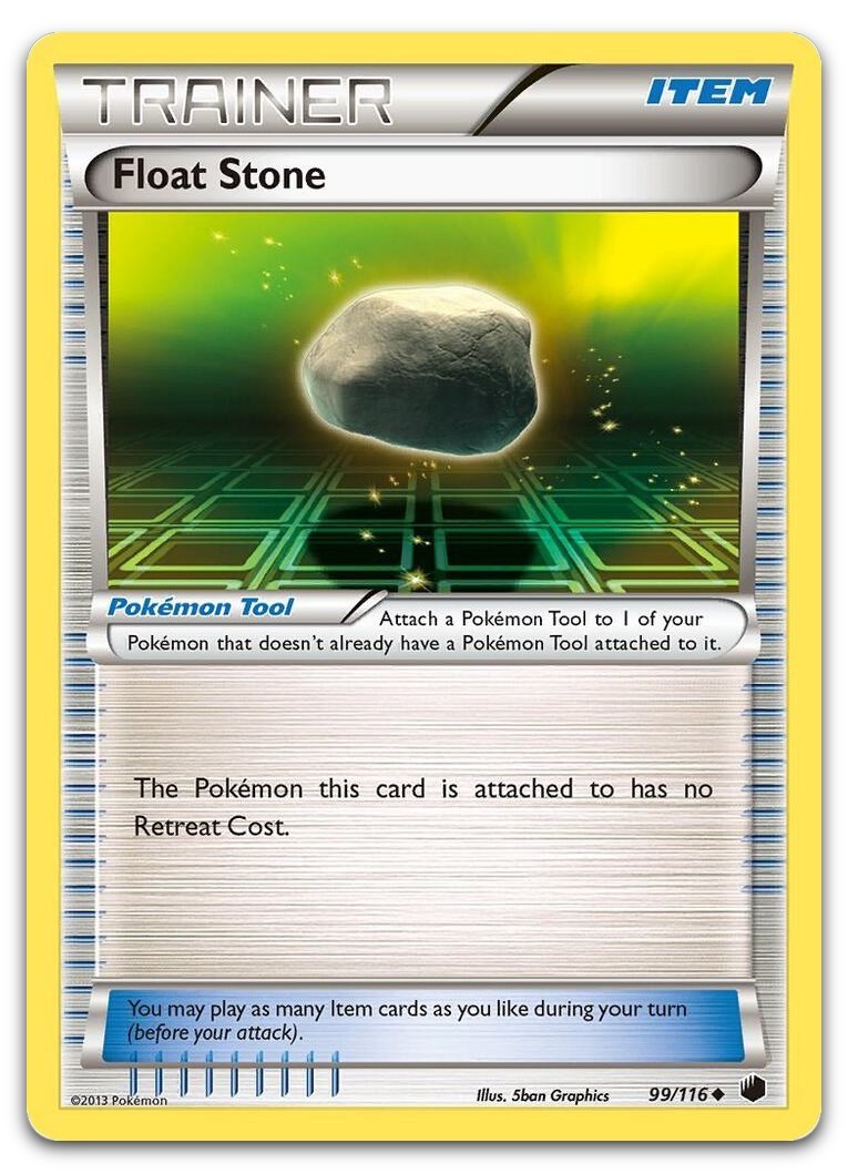 Float Stone #99/116 (Reverse Holo) (NM) Plasma Freeze PLF Pokemon