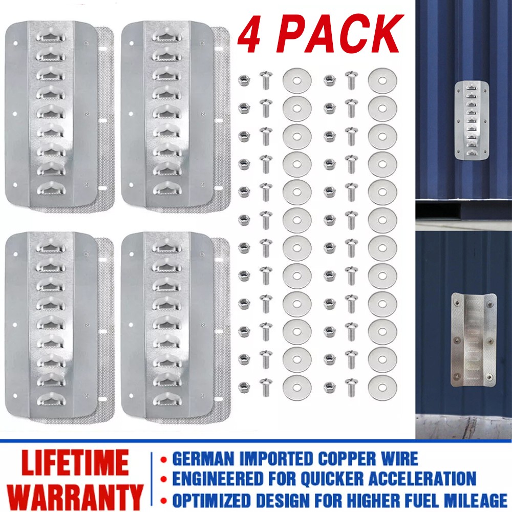 4 Pack Shipping Container Vent for Preventing Condensation and Excessive Heat US