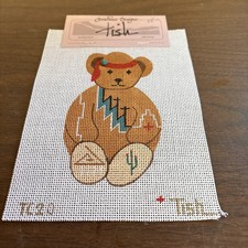 NEW Sundance Designs Needlepoint Handpainted Canvas Tish Cassandra