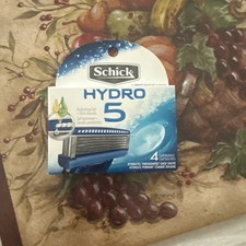 SCHICK HYDRO 5 RAZOR CARTRIDGES 4 CT ORIGINAL...