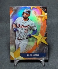 Riley Greene Stars Of MLB Foil 2025 Topps Series 2 Card #SMLB-40 Detroit Tigers