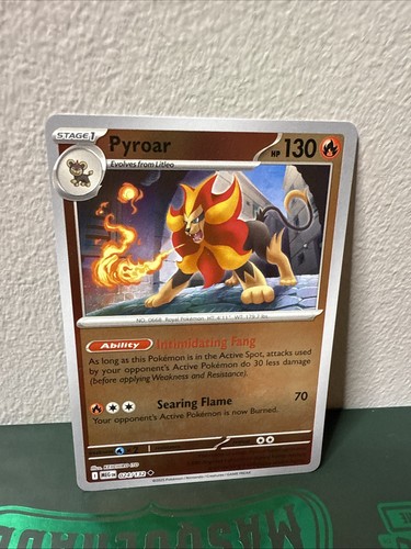 Pyroar (Reverse Holo) 024/132 - Mega Evolution - Pokemon - NM/M English - Picture 1 of 2