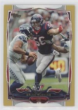 2014 Topps Gold 1381/2014 Brian Cushing #282 ma9