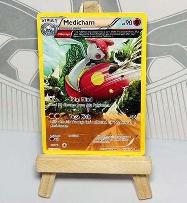 Pokemon Karte Medicham 81 160 XY Primal Clash Englisch Rare