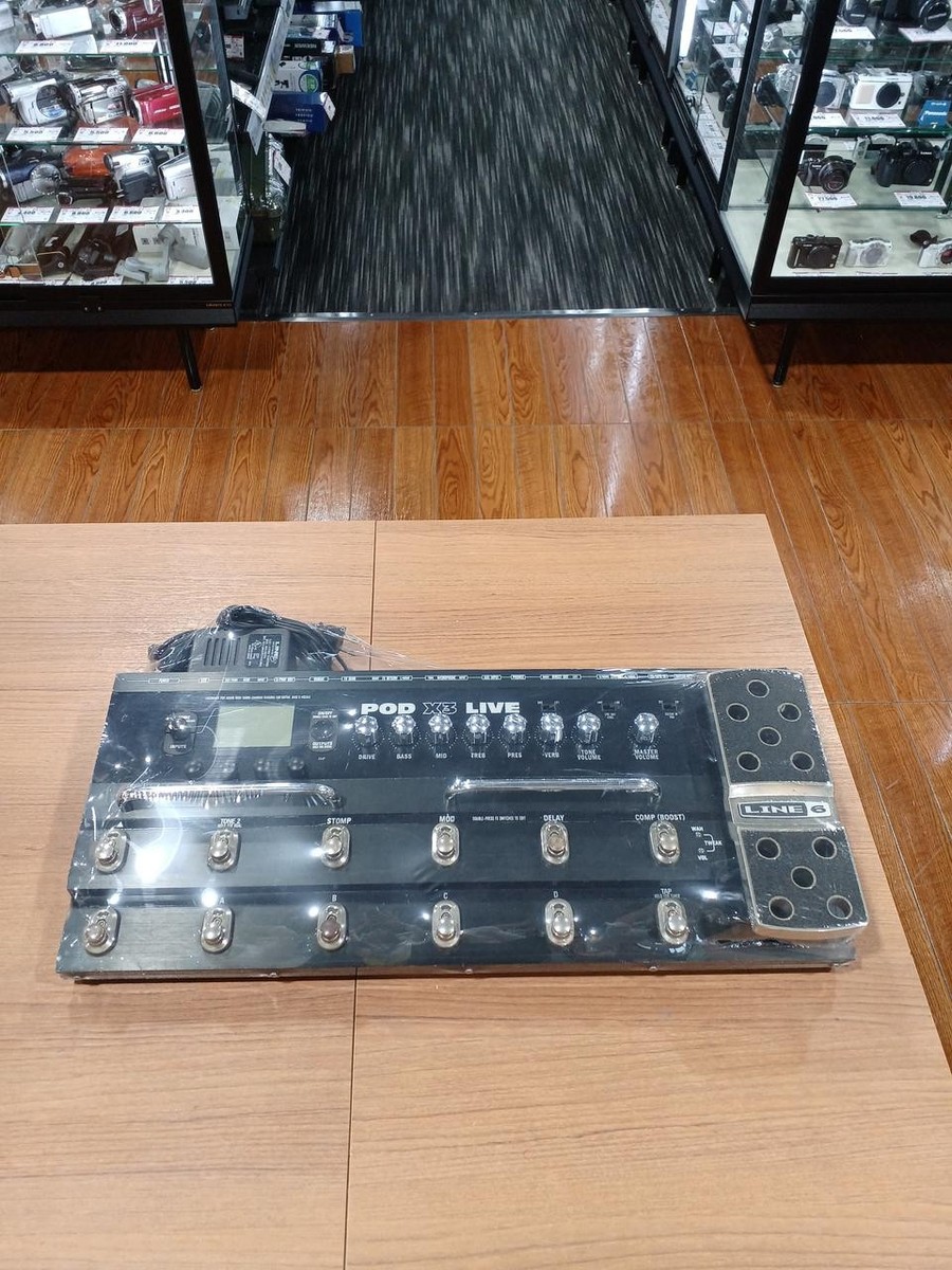 Line 6 Pod X3 Live Multi-effects Pedal for sale online | eBay