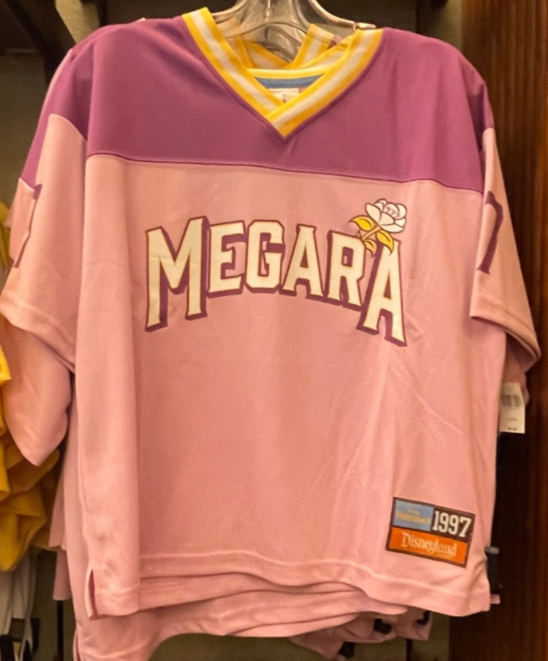 Disney Parks Hercules Megara 1997 Disneyland Baseball Jersey XS