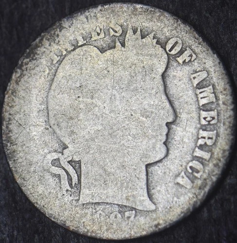 1897-O Barber Silver Dime 10C [ COINGIANTS ]