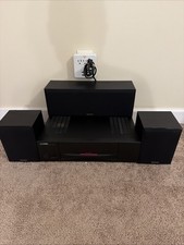 Kenwood Stereo Power Amplifier KM-897 with Matching Speakers System Audio