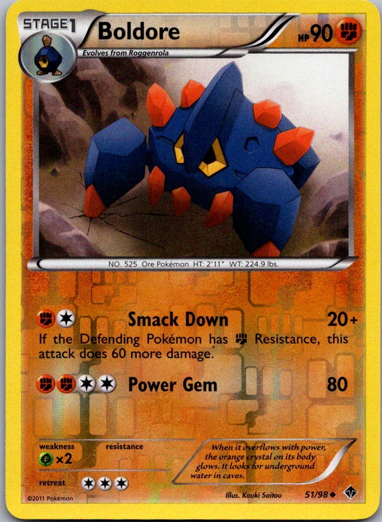Boldore (51) Uncommon Emerging Powers 51/98 NM