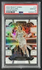 CAITLIN CLARK PSA 10 2024 PANINI SELECT WNBA #72 ROOKIE WHITE PRIZM RC 73/99 GEM