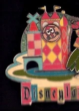 Disney Disneyland 50th Anniversary It s A Small World Hula Skirt Slider 3D pin